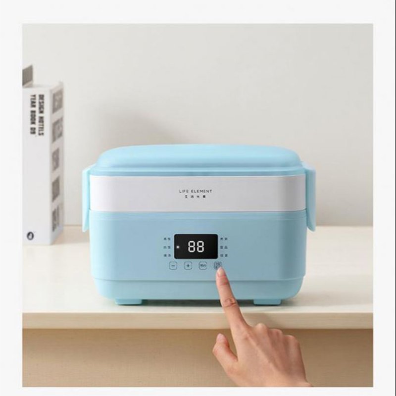 Stainless Steel Heating And Insulation 300W Rated Power Portable Electric Lunch Box