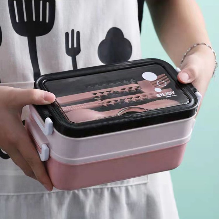 For Adults Kids Kitchen Food Storage Container Soup Bowl 304 Stainless Steel Lunch Box