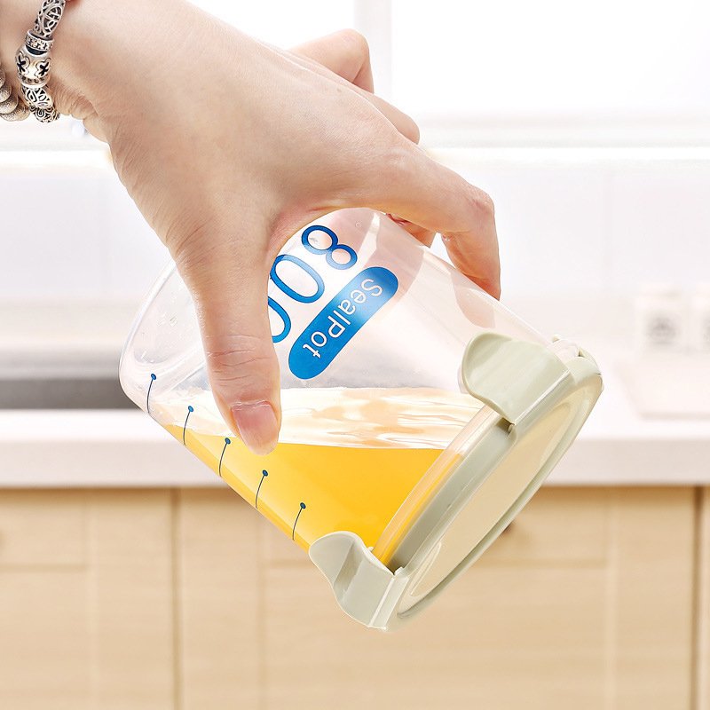 Food Storage Containers Kitchen Storage Box Sealing Food Preservation Plastic Fresh Pot Container for Kitchen