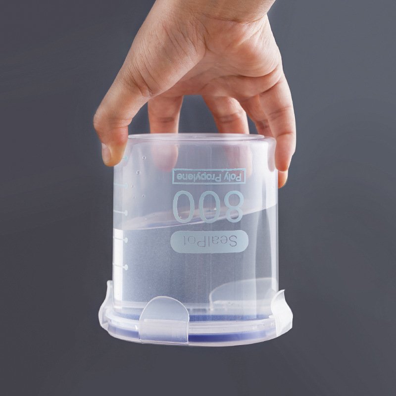 Large Plastic Food Storage Container with Sealing Lid for Kitchen, Grain and Miscellaneous Storage