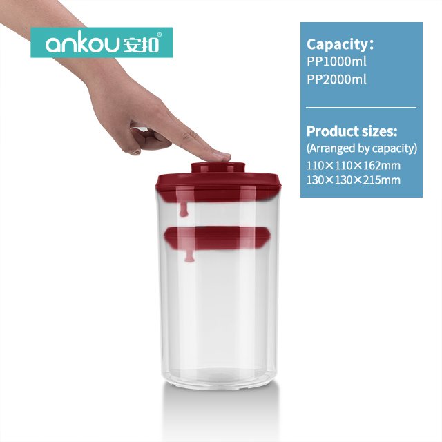 Microwave Food Storage Container Progressive Sugar Flour Keeper Freezer Safe Space Saver Box Jar