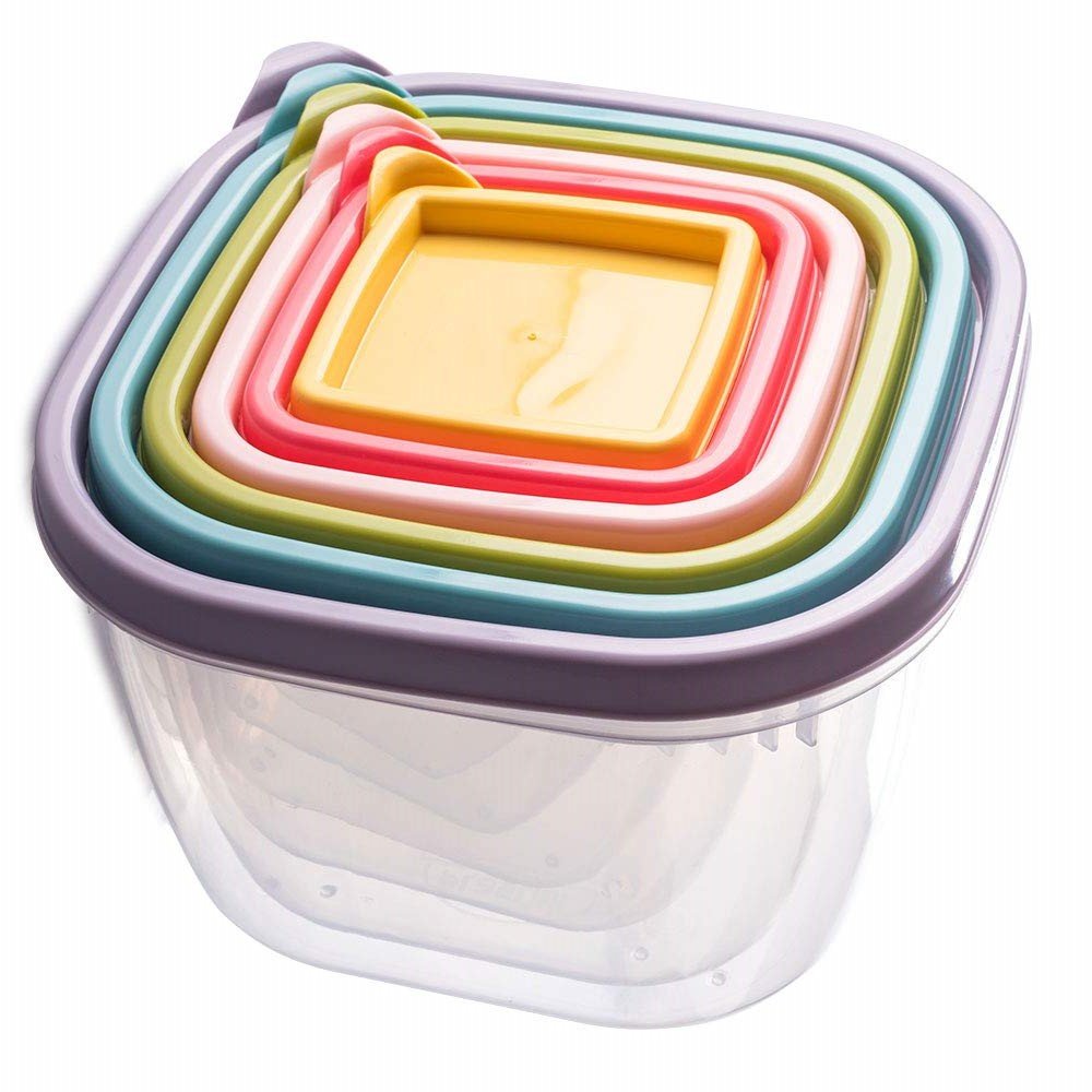 Plastic Storage Container Set Heat Resistant Plastic Food Storage Container Plastic Container Set