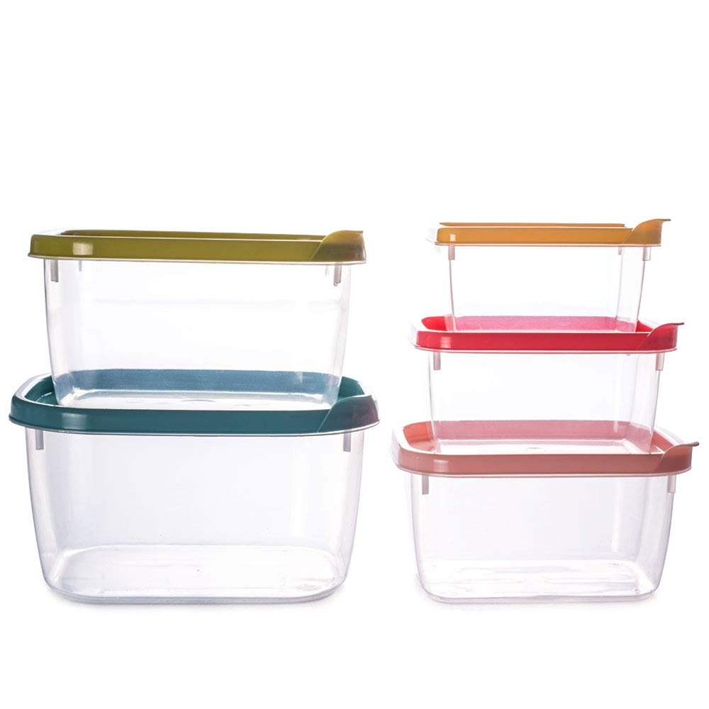 Plastic Storage Container Set Heat Resistant Plastic Food Storage Container Plastic Container Set