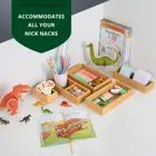 Multi-function Bamboo Utensil Organizer For Kitchen Drawers Desk Drawer Removeable Storage Box Sets