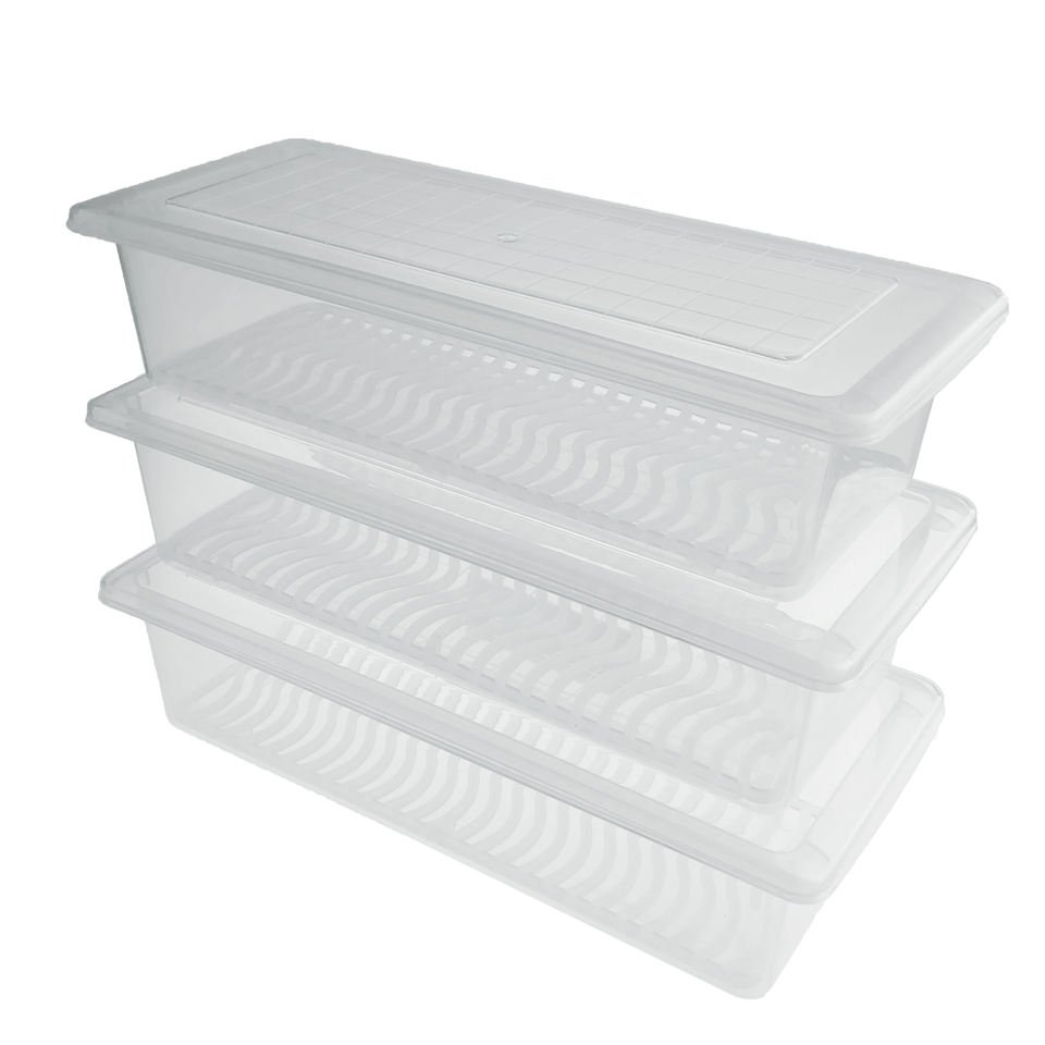 Kitchen Food Storage Containers Fridge Organizers and Storage Clear Boxes Fruit Storage Containers for Fridge