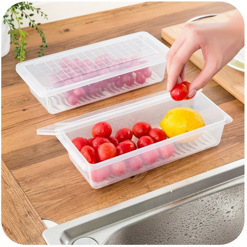 Kitchen Food Storage Containers Fridge Organizers and Storage Clear Boxes Fruit Storage Containers for Fridge