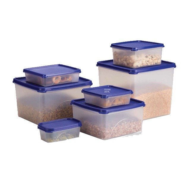plastic containers for kitchen storage and fridge organizer with hot selling food storage with bpa free