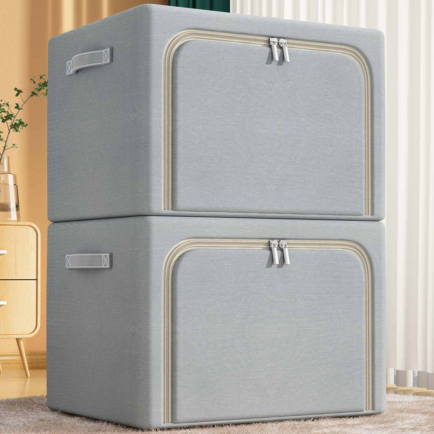 SW Storage Box Clothes Folding Organizer Moving Seasonal Storage Boxes