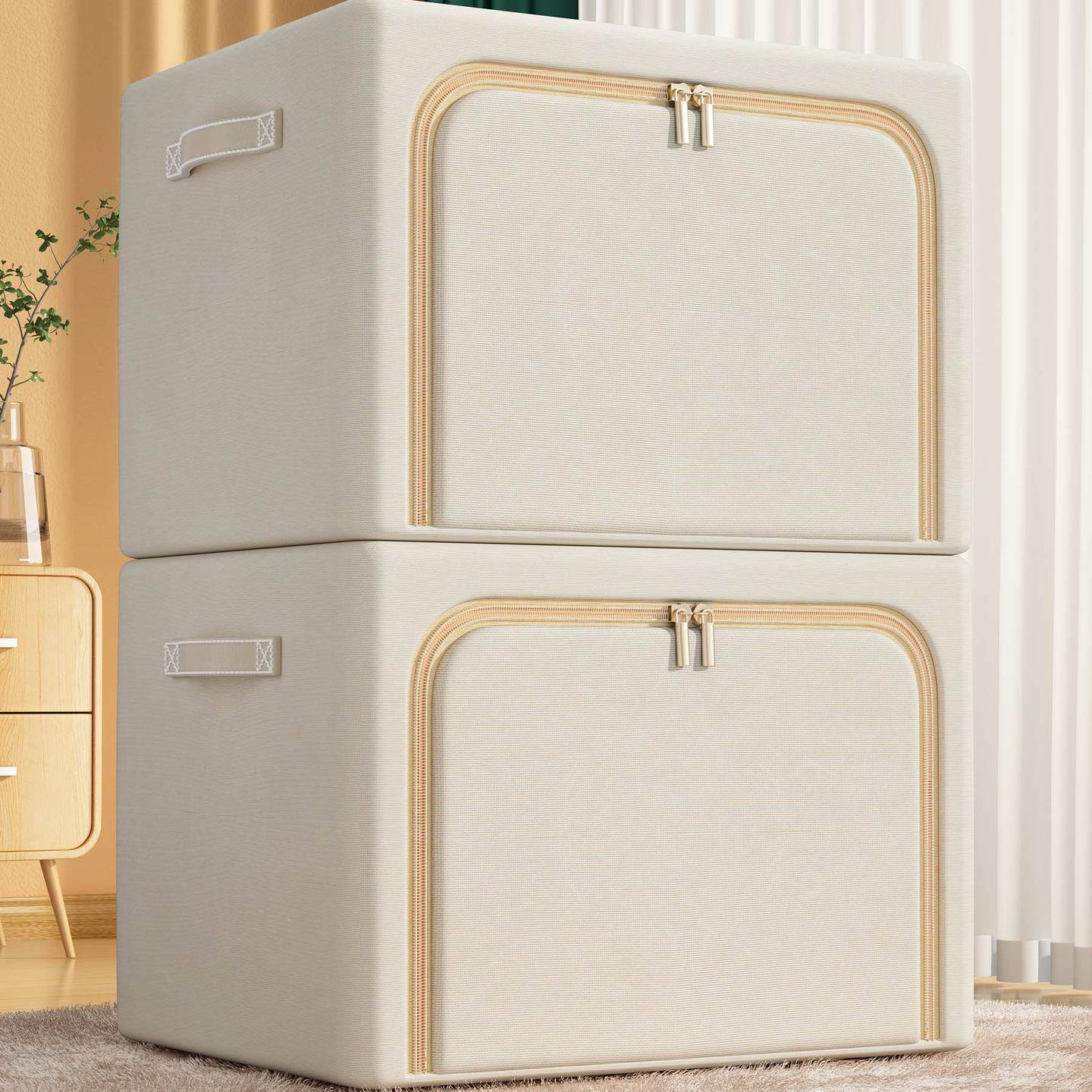 SW Storage Box Clothes Folding Organizer Moving Seasonal Storage Boxes