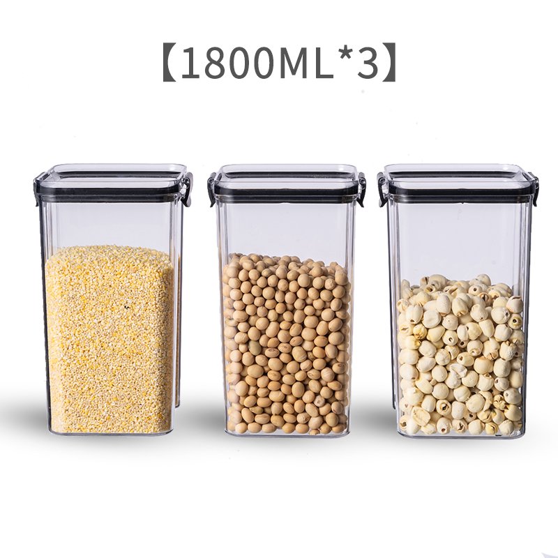 Factory Direct Sale Kitchen Dry Food Storage Box with Lids
