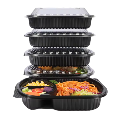 12oz 16oz 24oz 26 28oz 32oz 38oz Plastic Food Container Disposable Microwavable food packaging Food Storage Meal Prep Containers