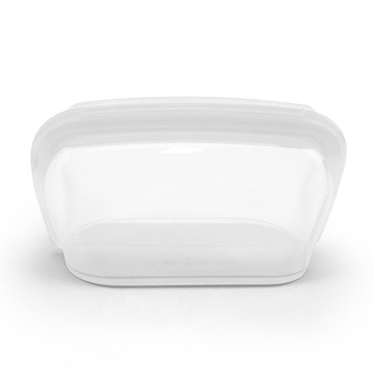1000ML Eco-friendly Reusable Extra Thick 100% Pure Platinum Silicone Food Storage Bags Large Capacity Airtight Milk Fresh Keeper