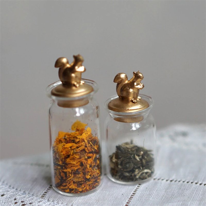 new design unique airtight lid kitchen and home spice glass food container storage eco-friendly
