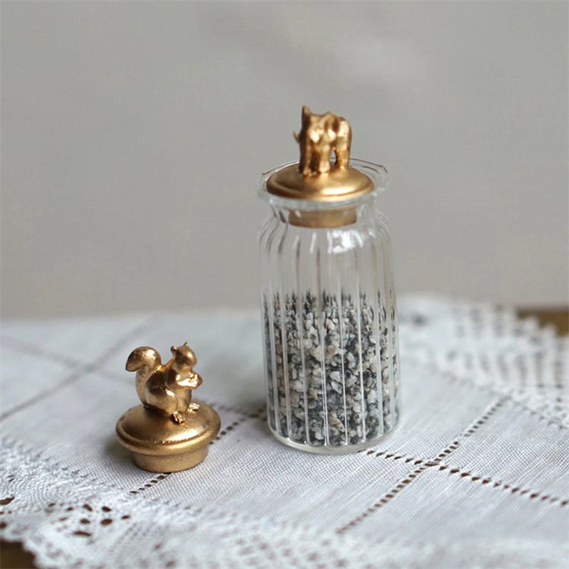 new design unique airtight lid kitchen and home spice glass food container storage eco-friendly