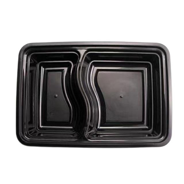 Factory Sale Microsafe Food Storage Plastic Box with Lid Fast Food Takeout Disposable Lunch Containers Food Storage Containers