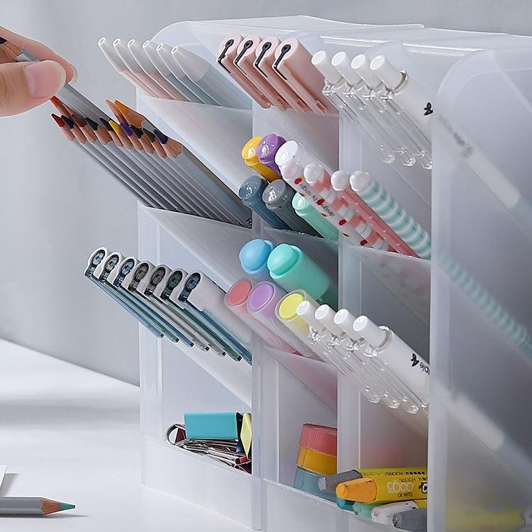 Makeup Storage Organizer Brush Lipstick Storage Box Multifunctional Stationery Storage Box