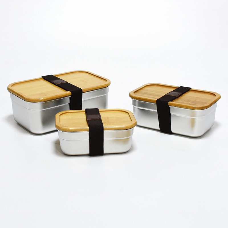 Wholesale Metal 304 Stainless Steel food storage bento lunch box for kids