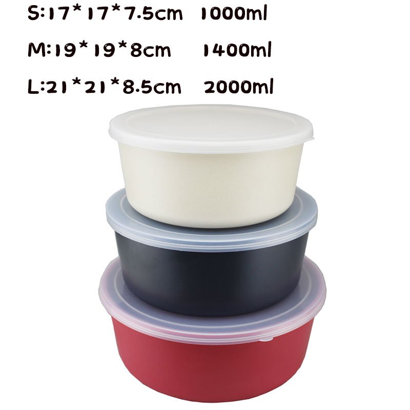 china suppliers bento lunch box | meal prep containers | reusable bamboo fiber food storage container boxes