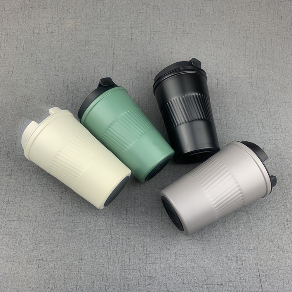 Wholesale Stainless Steel 304 Vacuum Travel Mug 350ml Double Wall Insulated Car Thermos Reusable Tumbler Coffee Cup