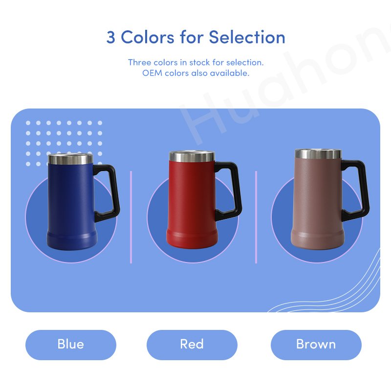 Sustainable Eco Friendly Products Wholesale 20OZ Insulated Stainless Steel Travel Beverage Tumbler Coffee Thermal Cup Mug