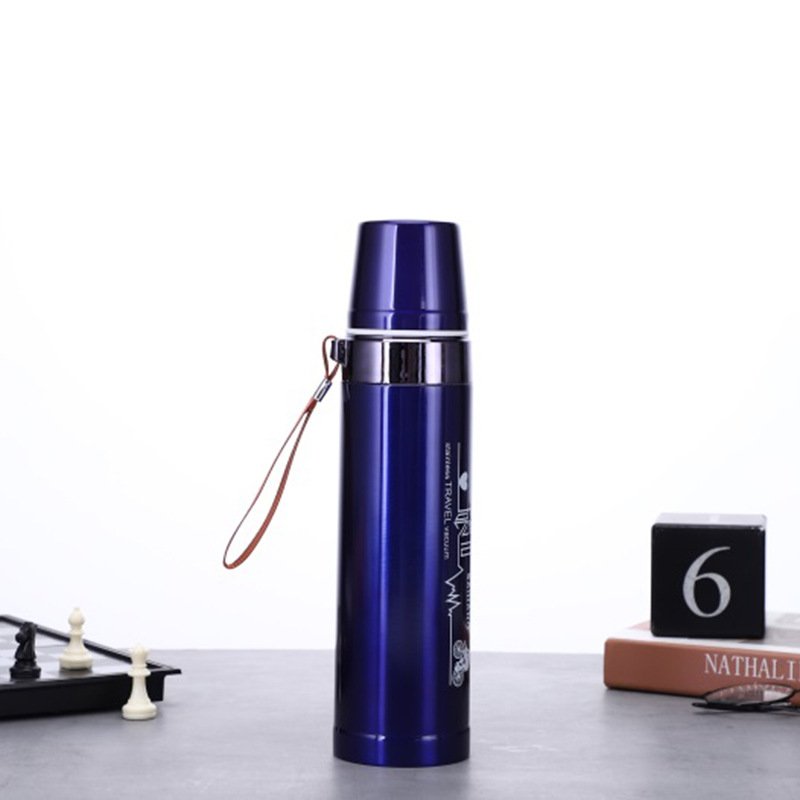 304 inside and 201 outside Stainless Steel Vacuum Flask Water Bottle flusk 600ml tea bottle thermoses bottle 17OZ