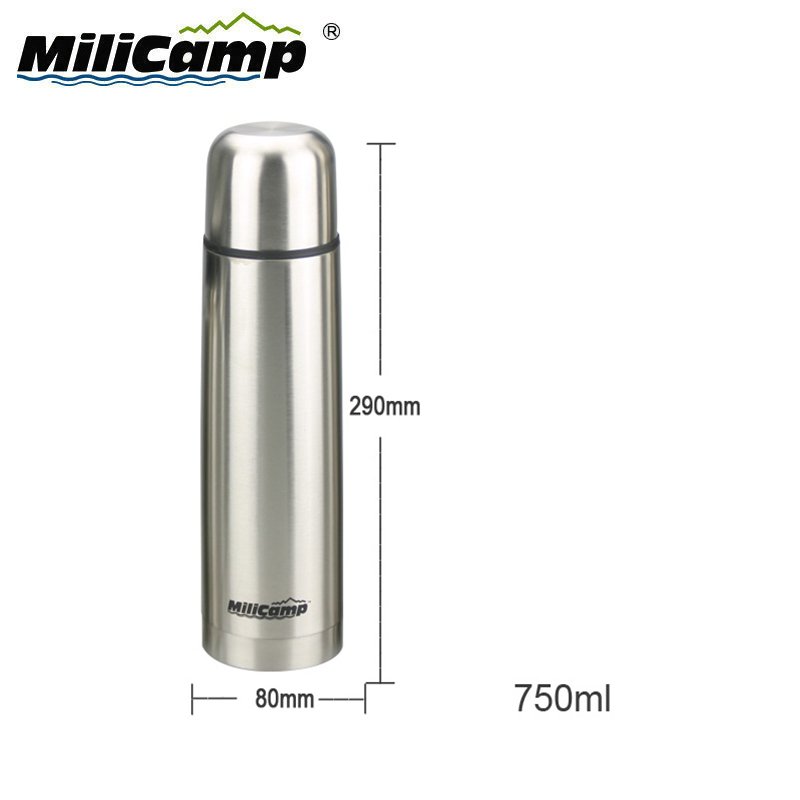 100/300/500/1000ml Portable camping insulated include cup stainless steel thermos vacuum flask