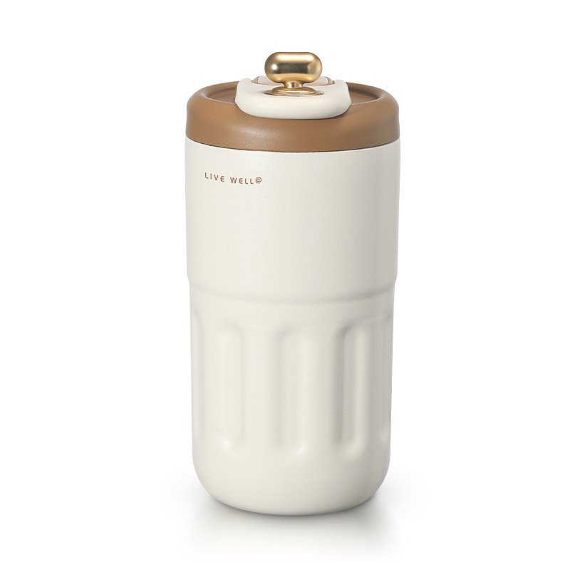 2024 New Hot selling Gradient smart stainless steel thermos coffee cup portable car outdoor travel coffee mug LED temperature