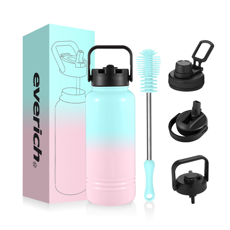 Custom Color BPA Free 350ml 500ml Stainless Steel Water Bottle Double Wall Vacuum Flask for Europe Australia