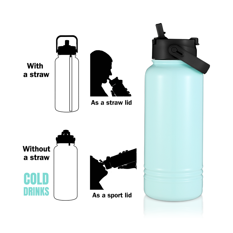 Custom Color BPA Free 350ml 500ml Stainless Steel Water Bottle Double Wall Vacuum Flask for Europe Australia