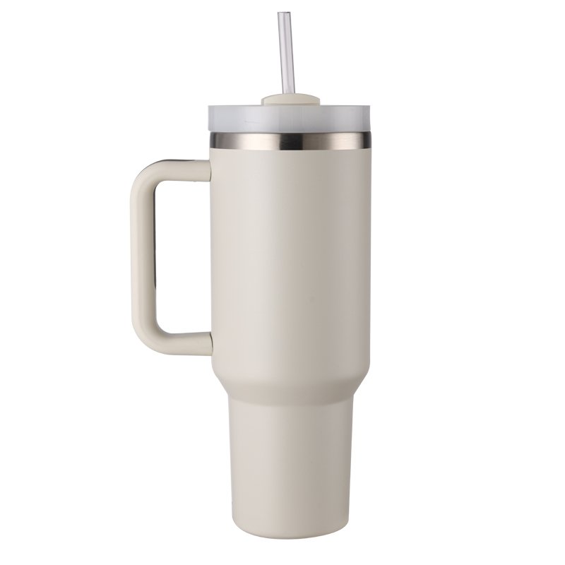 CUPPARK Large Capacity Custom Logo 40oz Tumbler Cup Travel Mug Water Bottle 40oz Tumbler With Handle Straw Lid