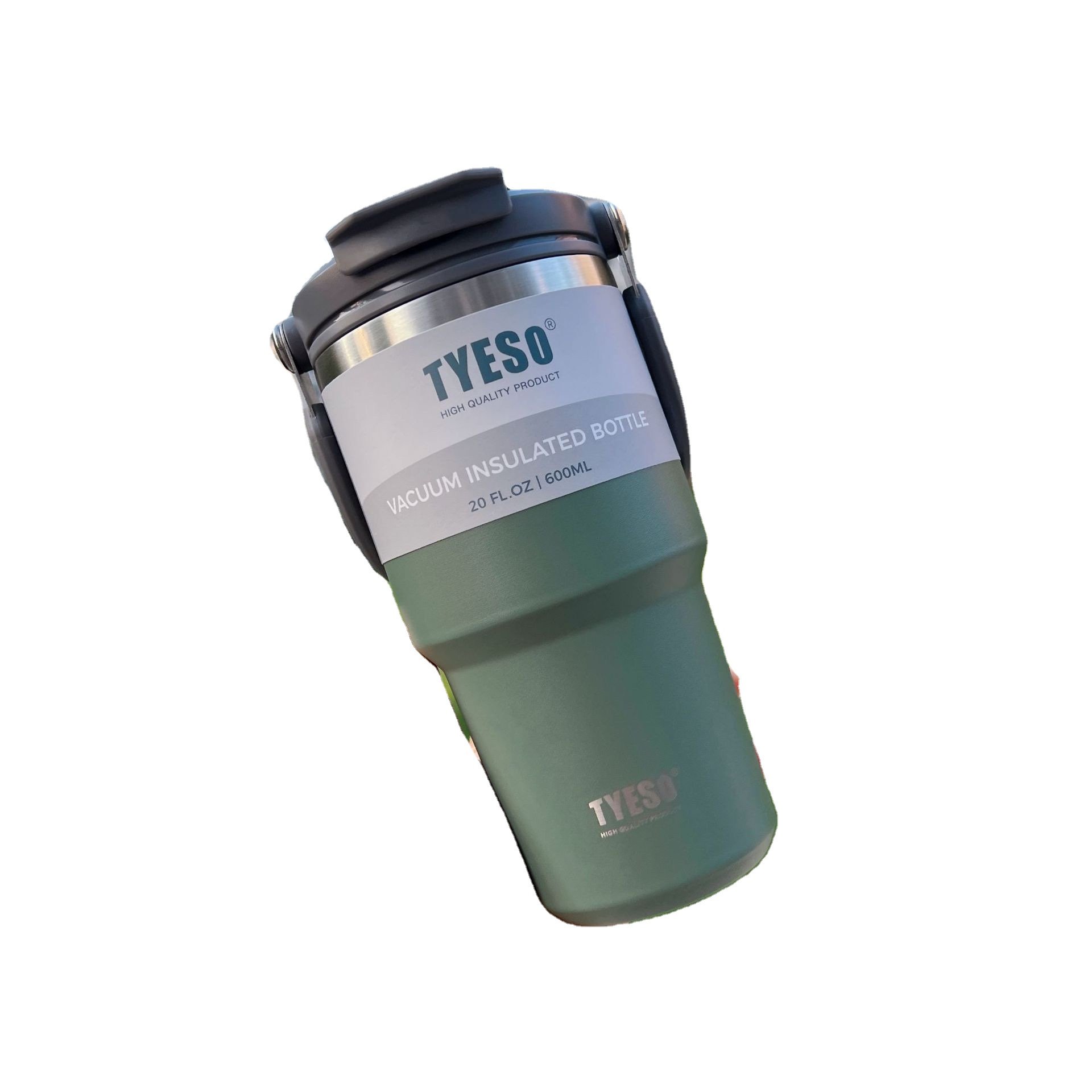 2024 Factory wholesale TYESO Double Wall Hot & Cold Large Capacity Insulated Vacuum Flask Tumbler