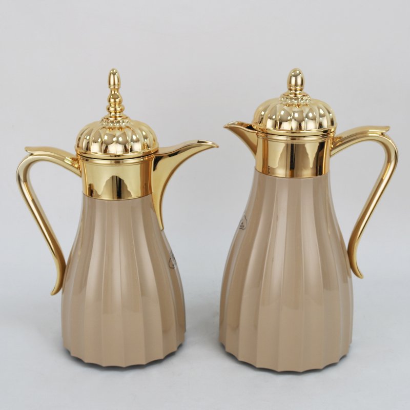 2024 new arrival 700/1000ml arabic dallah coffee pot thermos vacuum vacuum flask manufacture