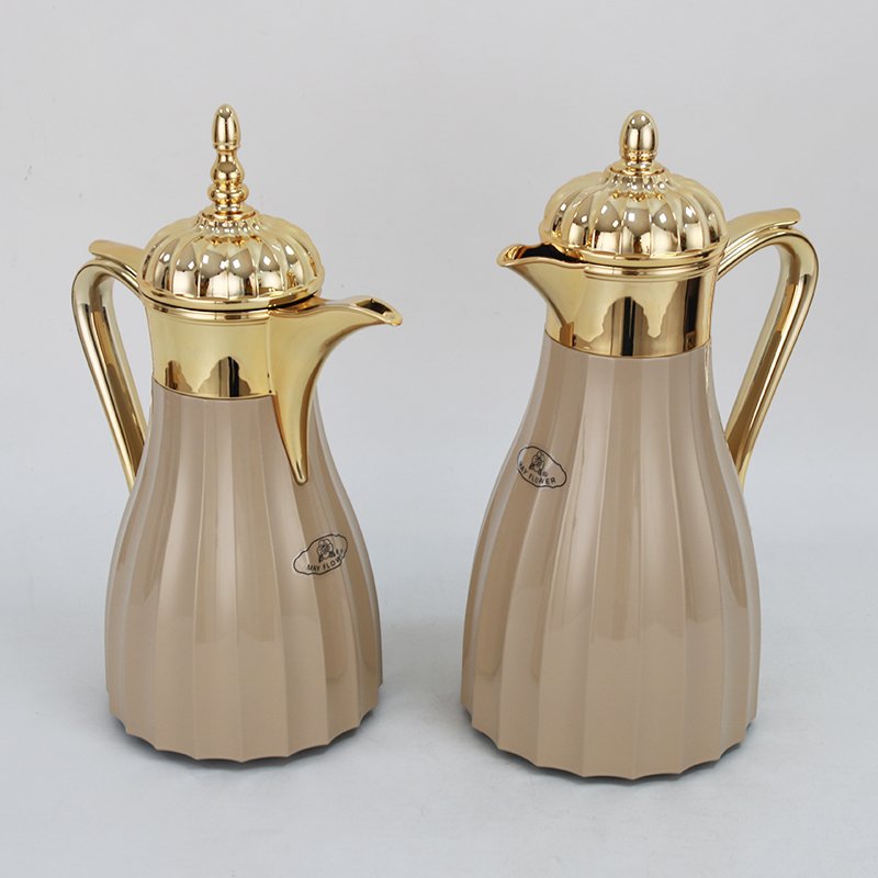 2024 new arrival 700/1000ml arabic dallah coffee pot thermos vacuum vacuum flask manufacture