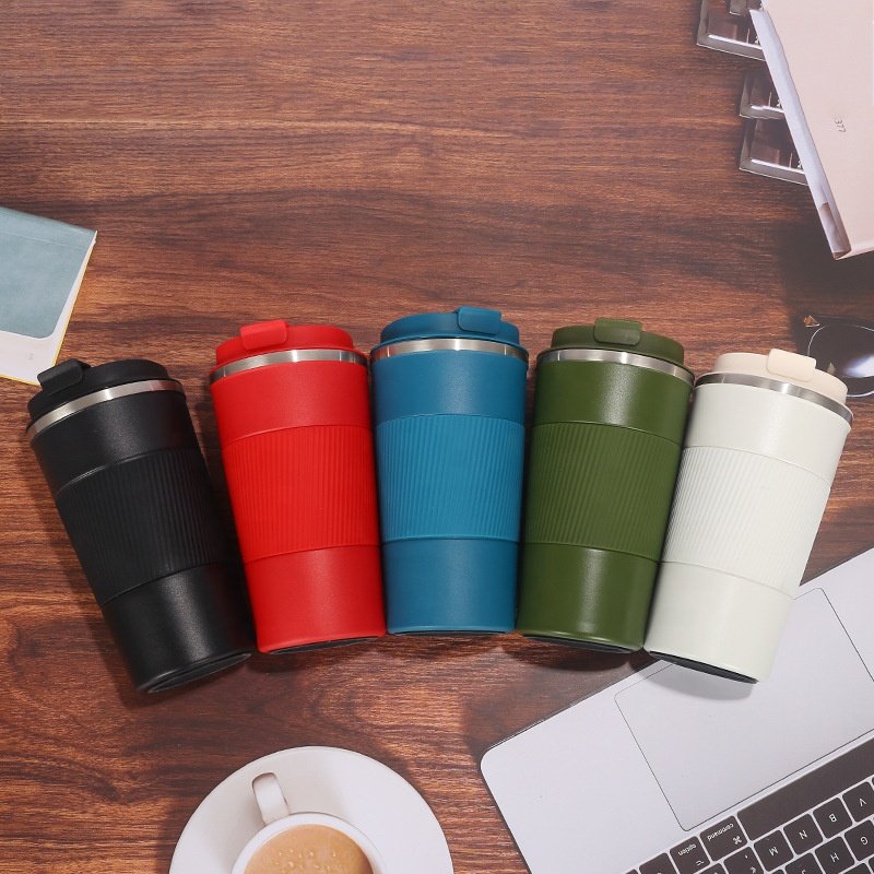 Hot sale Wholesale 380ML 510ML Stainless Steel Travel Mugs Thermal Insulated Coffee Mug Can With LED Lid