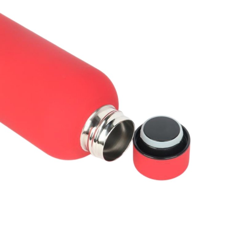 Top Selling 500ml Stainless Steel Rubber Paint Thermal Insulated Double Wall Flask Vacuum Custom Water Bottles With Lid