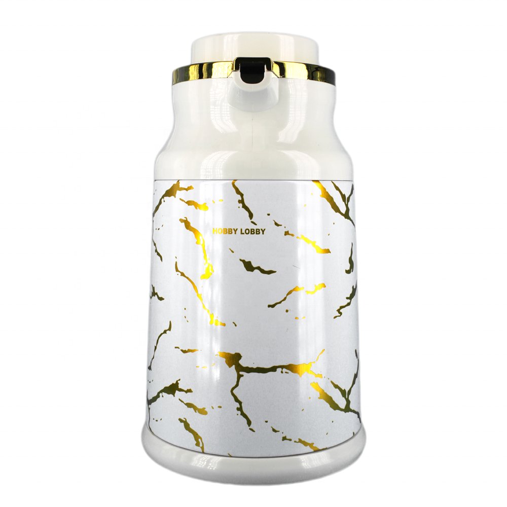 Hobby Lobby 16225 2024 High Quality Modern Design Coffee Tea Pot Mixed Colors 1000ml Vacuum Flask