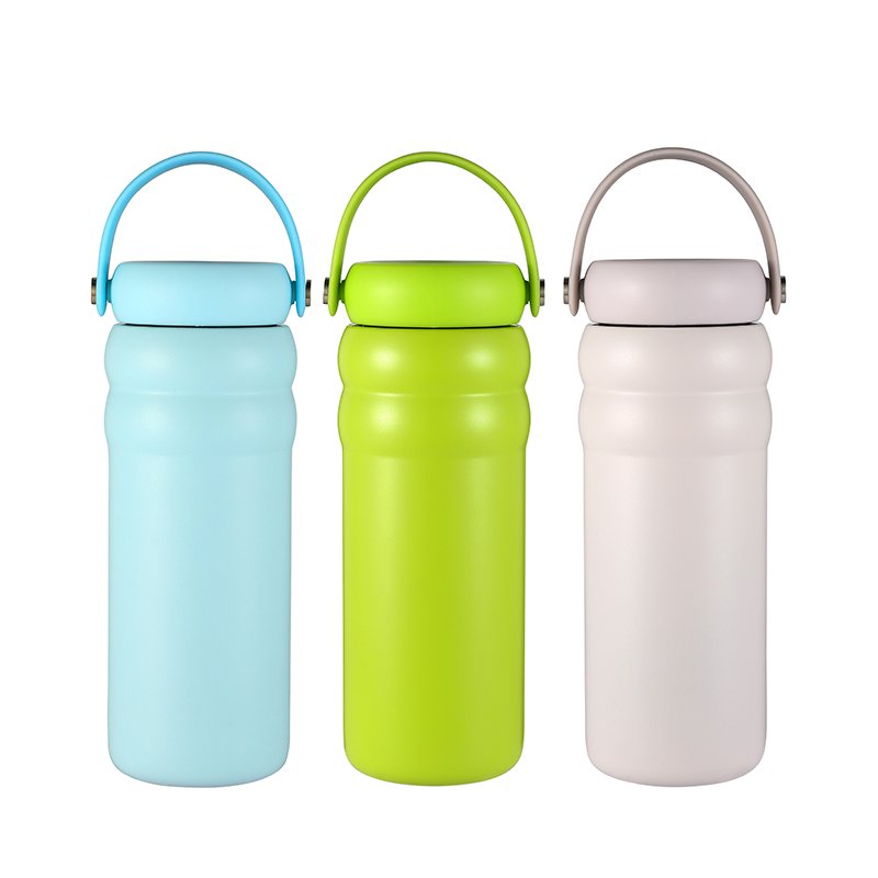 Double Wall Vacuum Insulated Coffee Water Bottle 18oz 24oz S/S Flask Bottle