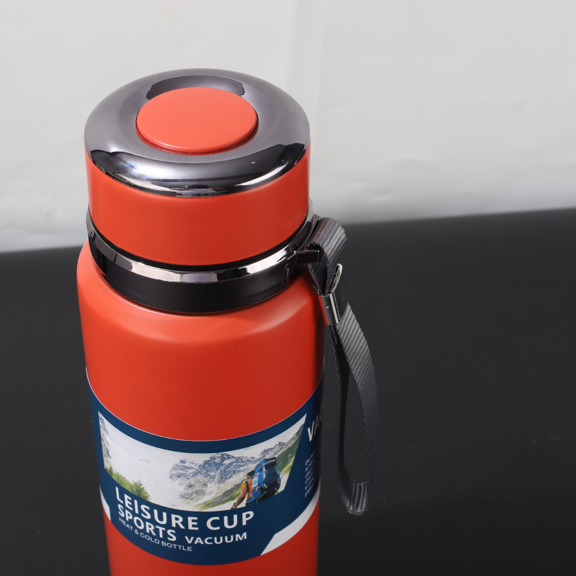 Wholesale custom 800ml portable double wall vacuum flasks stainless steel insulated thermal water bottle with tea infuser