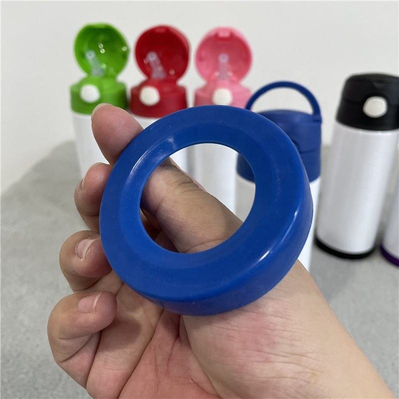 350ml 12 oz water bottles children kids Bouncing cup Stainless Steel Double Wall Insulation Tumbler With Straw