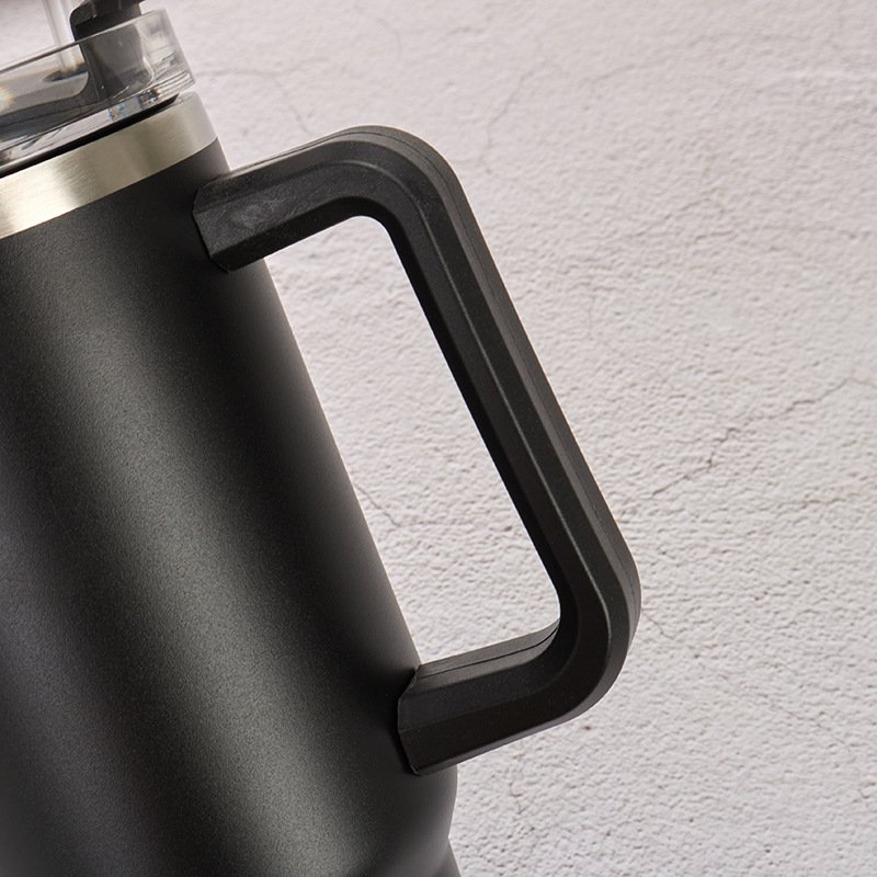 40oz Insulated Travel Mug Tumbler with Handle Double Wall Vacuum Sealed stainless steel vacuum insulated tumbler