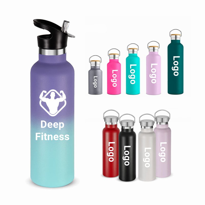 New Double Wall Thermos Vacuum Flask 304 Stainless Steel Water Bottle Outdoor Large Capacity Sports Water Bottle