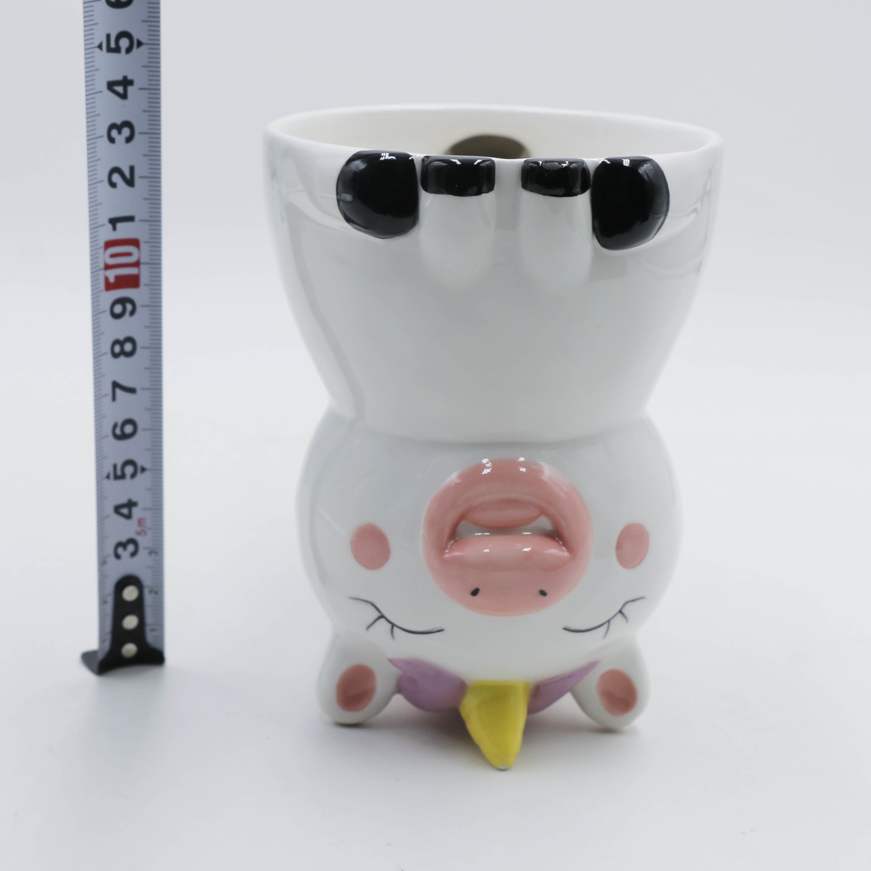 Custom Kawaii Animal Unicorn Coffee Mug Porcelain Creative Kids Drinking Cup 3D Animal Mugs For Kids