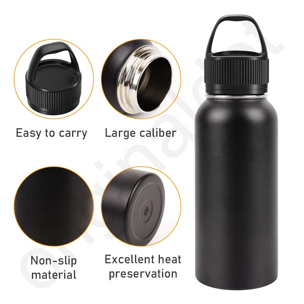 New Arrival 40oz Outdoors Portable Stainless Steel Double Vacuum Flask 304 Stainless Steel Water Bottle for Adults and Kids