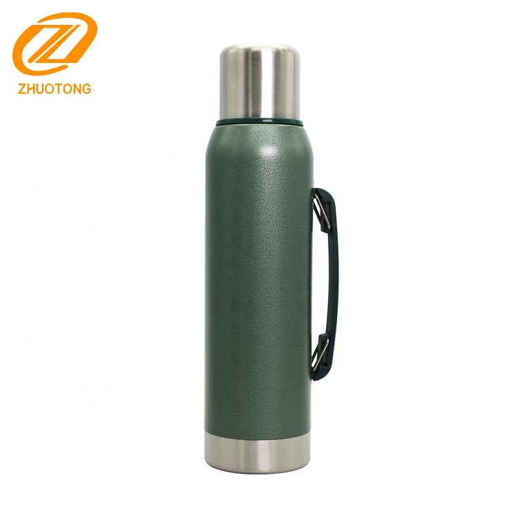 Argentina custom logo yerba mate thermo container stainless steel vacuum stan flask