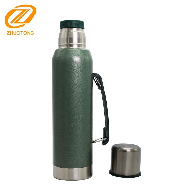 Argentina custom logo yerba mate thermo container stainless steel vacuum stan flask