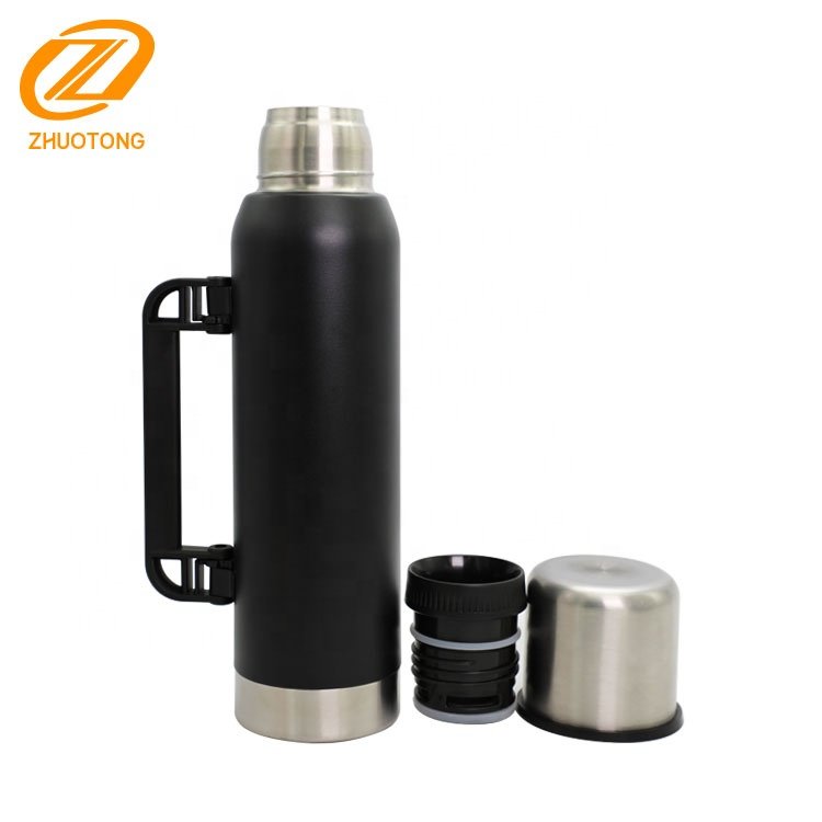 Argentina custom logo yerba mate thermo container stainless steel vacuum stan flask