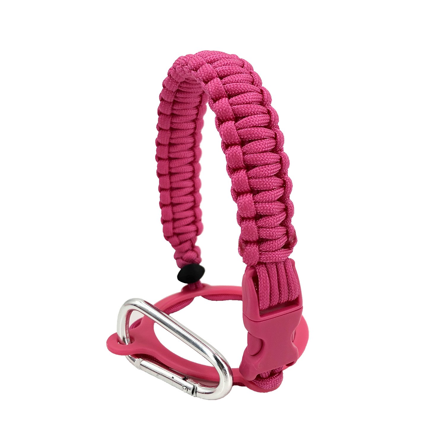 Water Bottle Paracord Handle or Bottle Accessories for Hiking and Fits Wide Mouth Water Bottles