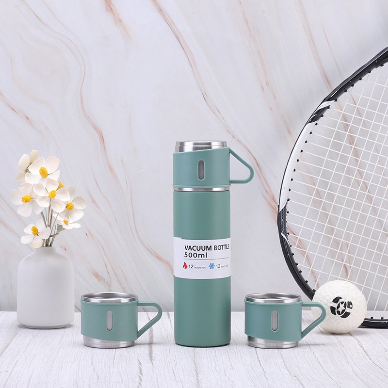 2023 hot sale High Quality Insulated Double Wall Thermal Mug Business 500ml Vacuum Flask Gift Set