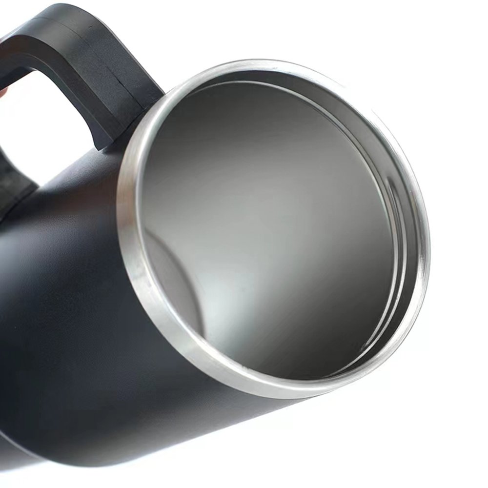 Reusable Vacuum Tumbler With Straw Stainless Steel With Handle 40oz Mug