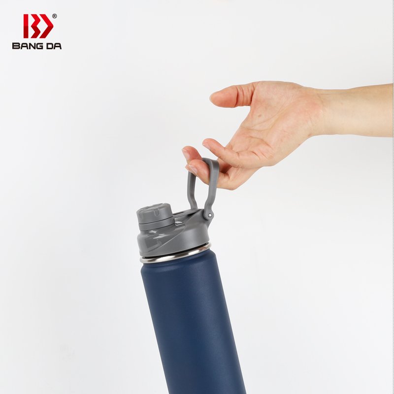 Designed Water Bottle Best Selling Custom Eco Double Wall Vacuum Insulated Thermal Stainless Steel Gift White Sport Metal OEM